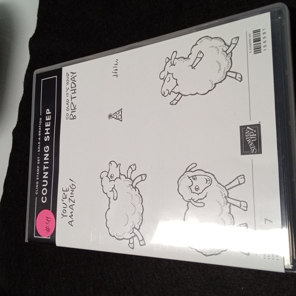 Stampin' Up! Counting Sheep stamp set & Sheep Dies